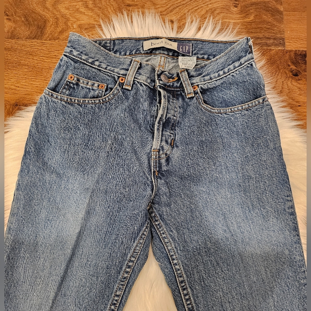 Vintage Midrise GAP Boot Cut Jeans - Picture 4 of 10